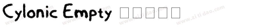 Cylonic Empty字体转换